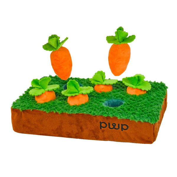 Patchwork Pet Carrots in the Garden Dog Toy