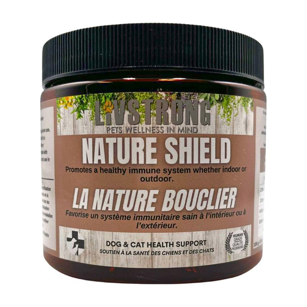 Livstrong Poudre Bouclier Naturel Complément pour chiens et chats