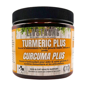 Livstrong Poudre Curcuma Plus Complément pour chiens et chats