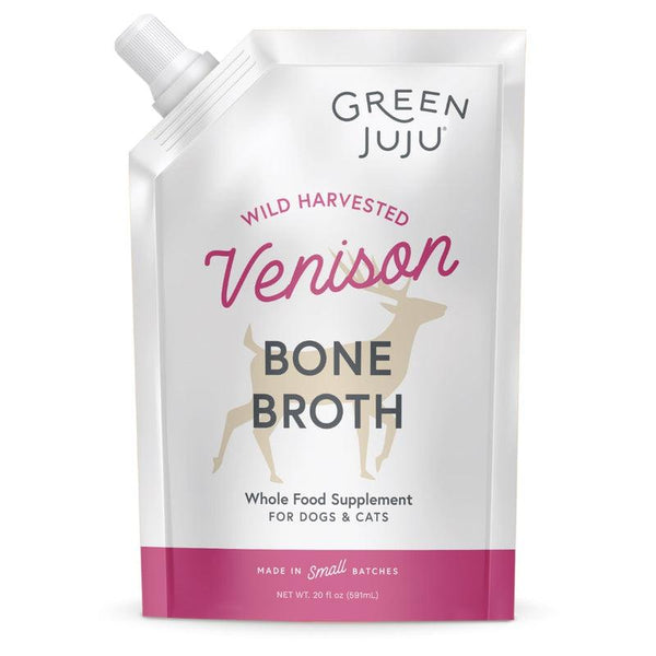 Green Juju Venison Bone Broth for Dogs & Cats