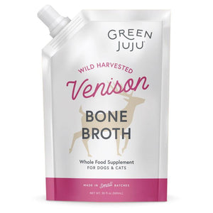 Green Juju Venison Bone Broth for Dogs & Cats