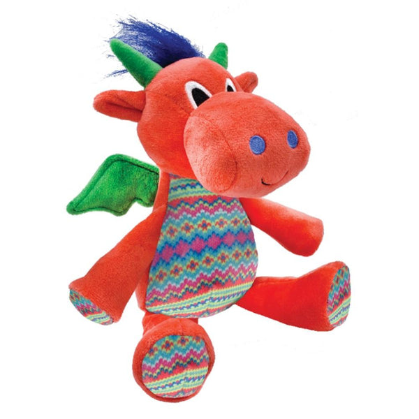 Huxley & Kent Peluche Puissante Dragon Fireball Jouet pour chien.