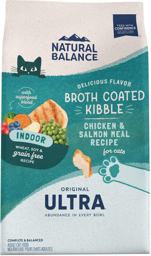 Natural Balance Original Ultra Indoor Chicken Meal & Salmon Meal Dry Cat Food