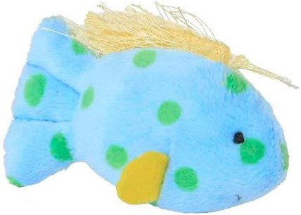 Multipet Look Who's Talking Fish Cat Toy