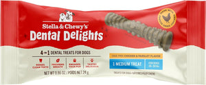 Stella & Chewy's Dental Delights Friandises individuelles pour chiens, Moyen