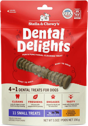 Stella & Chewy's Dental Delights Friandises pour chiens, Petit