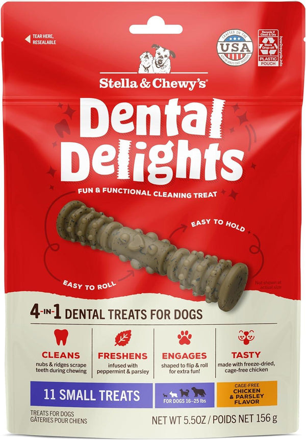Stella & Chewy's Dental Delights Friandises pour chiens, Petit