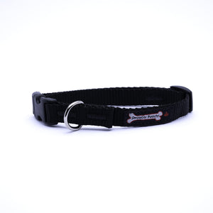 Smoochy Poochy Collier pour chien en nylon, noir