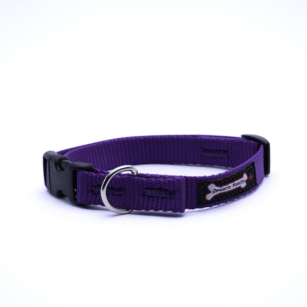 Smoochy Poochy Collier pour chien en nylon, violet