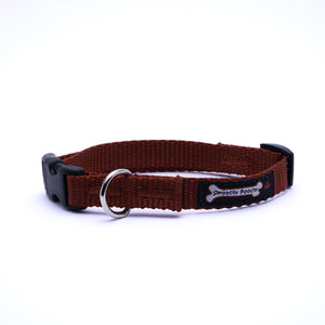 Smoochy Poochy Collier pour chien en nylon, rouge