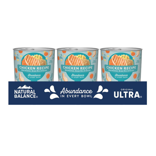 Natural Balance Original Ultra Chicken Recipe Wet Dog Food Can