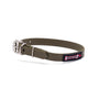 Smoochy Poochy Collier pour chien style boucle en polyvinyl, Kaki