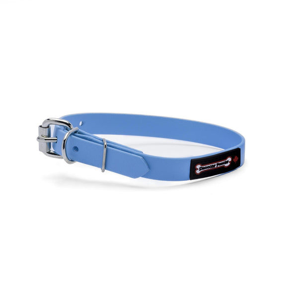 Smoochy Poochy Collier pour chien style boucle en polyvinyl, Turquoise