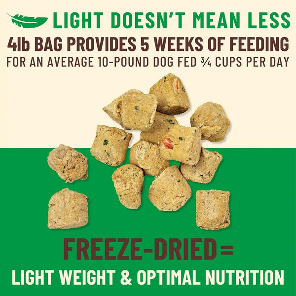 Primal Kibble in the Raw Small Breed Chicken Recipe Freeze-Dried Dog Food