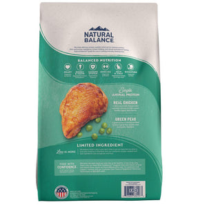 Natural Balance Limited Ingredient Chicken & Green Pea Recipe Grain-Free Dry Cat Food