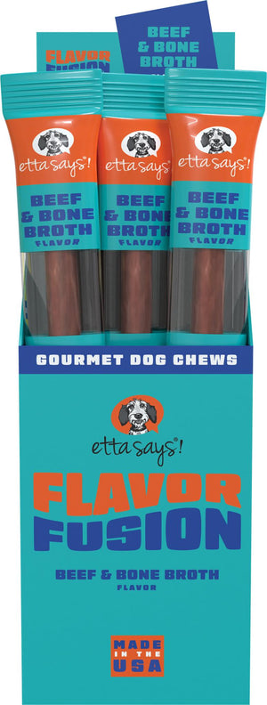 Etta Says! Flavor Fusion Beef & Bone Broth Dog Treats