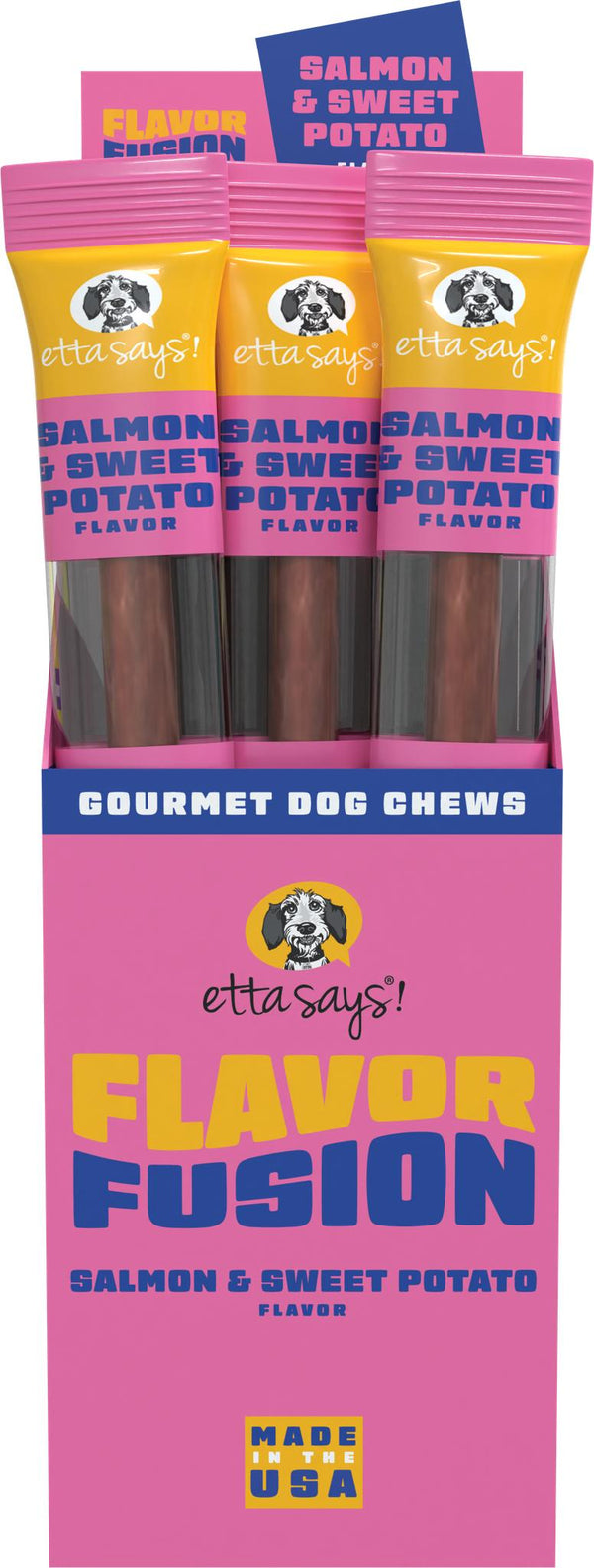Etta Says! Flavor Fusion Salmon & Sweet Potato Dog Treats