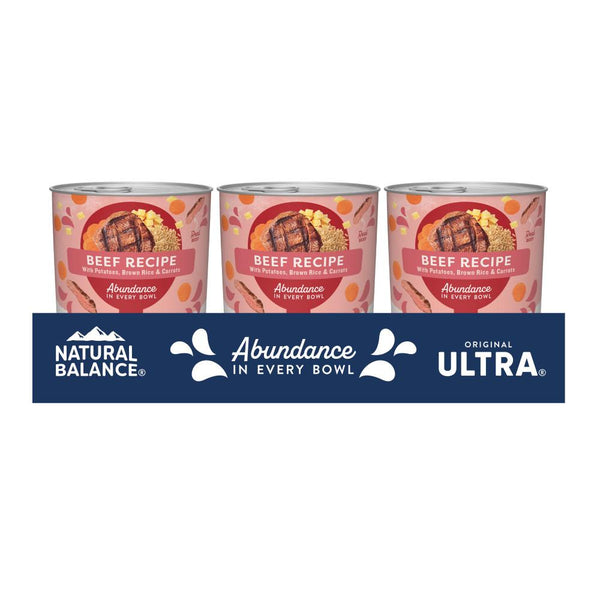 Natural Balance Original Ultra Beef Recipe Wet Dog Food Can