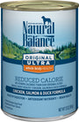 Natural Balance Original Ultra Whole Body Health Reduced Calorie Chicken, Salmon & Duck Formula Wet Dog Food