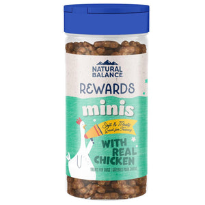 Natural Balance Rewards Minis with Real Chicken Dog Treats, 5.3-oz