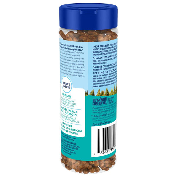 Natural Balance Rewards Minis Friandises pour chiens au vrai poulet, 5.3-oz