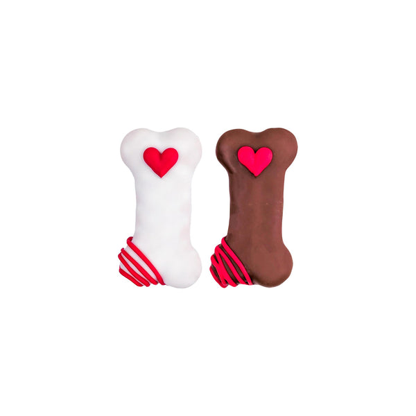 Bosco & Roxy's Os trempés de la Saint-Valentin Biscuits pour chiens