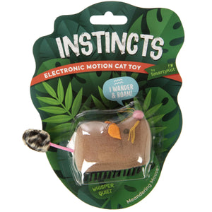 SmartyKat Instincts Meandering Mouse Jouet peluche à mouvements batterie pour chat