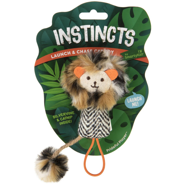 SmartyKat Instincts Prideful Player Jouet lanceur et chasseur HappyNip pour chat