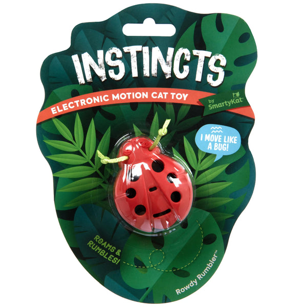 SmartyKat Instincts Jouet électronique mouvementale 'Rowdy Rumbler' coccinelle pour chat