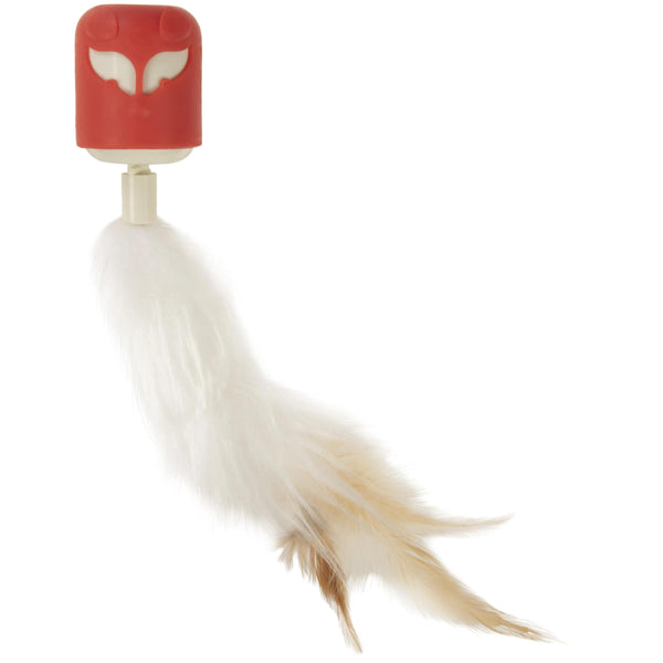 SmartyKat Instincts Jouet chat rechargeable USB 'Sneaky Spinner' queue en plumeau