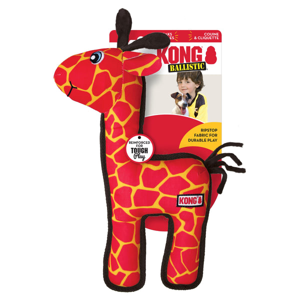 KONG Jouet girafe Ballistic pour chien
