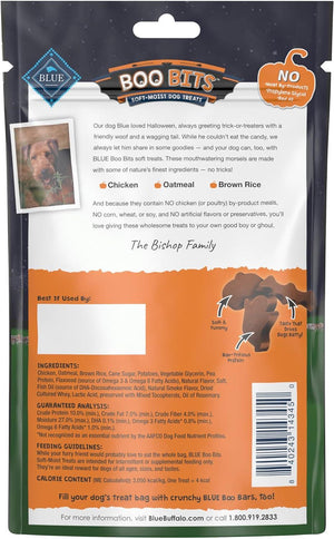 Blue Buffalo Bakery Halloween Boo Bits Friandises au poulet pour chiens