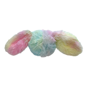 foufouBRANDS Jouet Fuzzy Wuzzies pour chiens, Arc-en-ciel