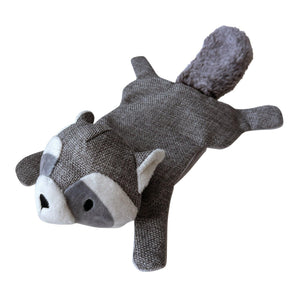 foufouBRANDS Jouet fouFIT Hide 'n Seek Woodland Raton laveur Bruissant sans remplissage pour chiens