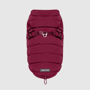 Canada Pooch Puffer Dog Harness, Plum