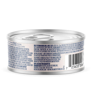 Natural Balance Limited Ingredient Salmon & Green Pea Pate Wet Cat Food Can
