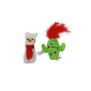 Mad Cat Jouet chat lama & cactus lumières de vacances Holiday Lights