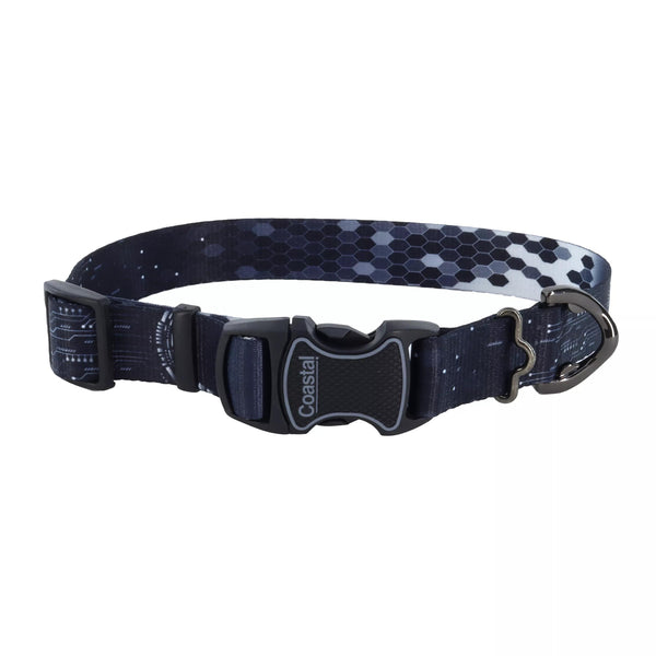 Inspire Collier pour chien ajustable à la mode, Matrice Digitale
