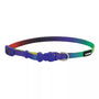 Li'l Pals Adjustable Patterned Dog Collar, Dark Prism