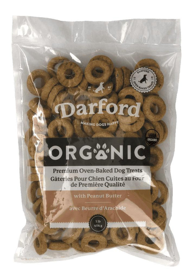 Darford Organic with Peanut Butter Dog Treats