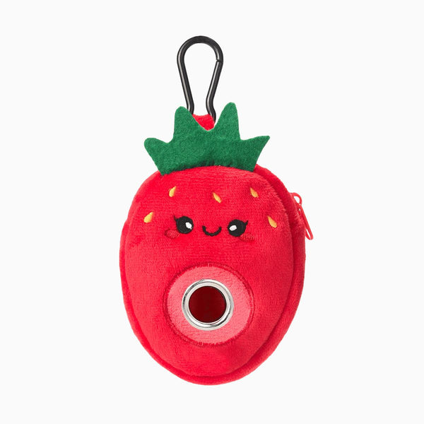 HugSmart Distributeur de sacs pour chiens Pooch Pouch, Fraise