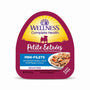Wellness Petite Entrées Mini-filets au poulet rôti, carottes et poivrons rouges en sauce Sans céréales nourriture humide pour chiens