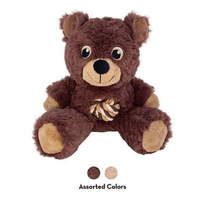 KONG Teddy Knots Dog Toy, Assorted Colors