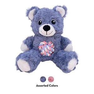 KONG Teddy Knots Dog Toy, Assorted Colors
