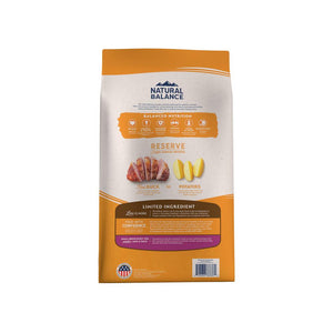 Natural Balance Limited Ingredient Reserve Canard et Pomme de Terre Sans céréales Croquettes pour chiens de petite race