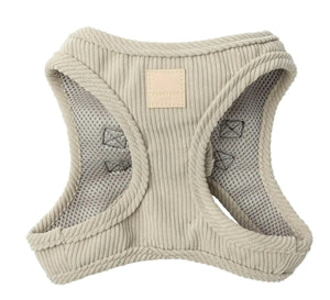 FuzzYard Life Corduroy Step In Dog Harness, Sandstone