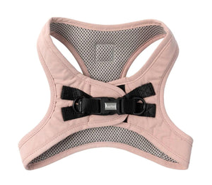 FuzzYard Life Cotton Step In Dog Harness, Soft Blush