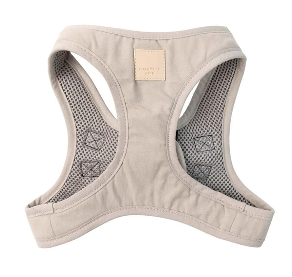 FuzzYard Life Cotton Step In Dog Harness, Sandstone