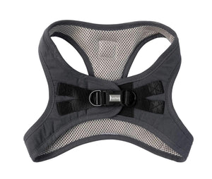 FuzzYard Life Cotton Step In Dog Harness, Slate Grey
