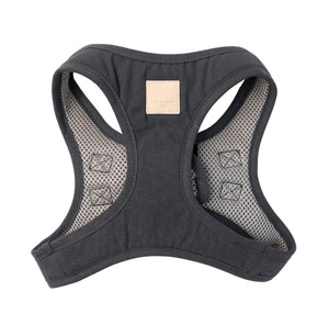 FuzzYard Life Cotton Step In Dog Harness, Slate Grey
